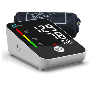 Blutdruckmessgerät AS13 Pro / Präzise Blutdruck- und Pulsmessung am Oberarm / Arrhythmie-Erkennung / Mit smarter Speicherfunktion / Für den Heimgebrauch